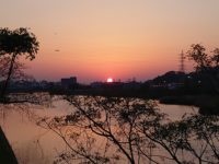 No.099 蹈鞴の夕やけ 