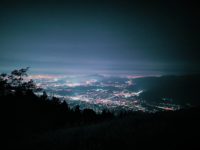 No.017　夜空に溶ける米ノ山