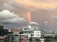 No.077　すごい虹だった